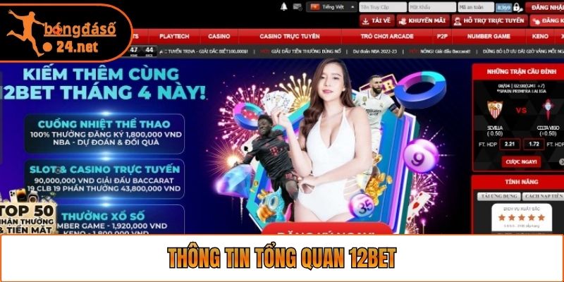 Thông tin tổng quan 12bet