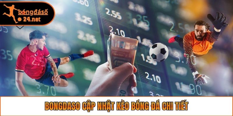 Bongdaso cập nhật kèo bóng đá chi tiết